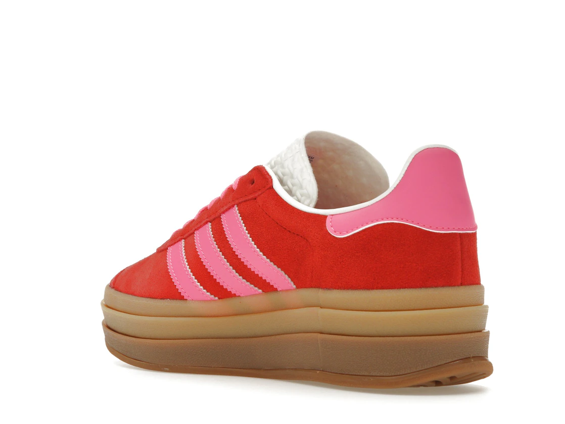 adidas Gazelle Bold Collegiate Red Lucid Pink (W)