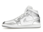 Air Jordan 1 Mid SE Metallic Silver (W)