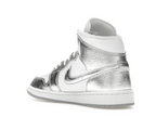 Air Jordan 1 Mid SE Metallic Silver (W)