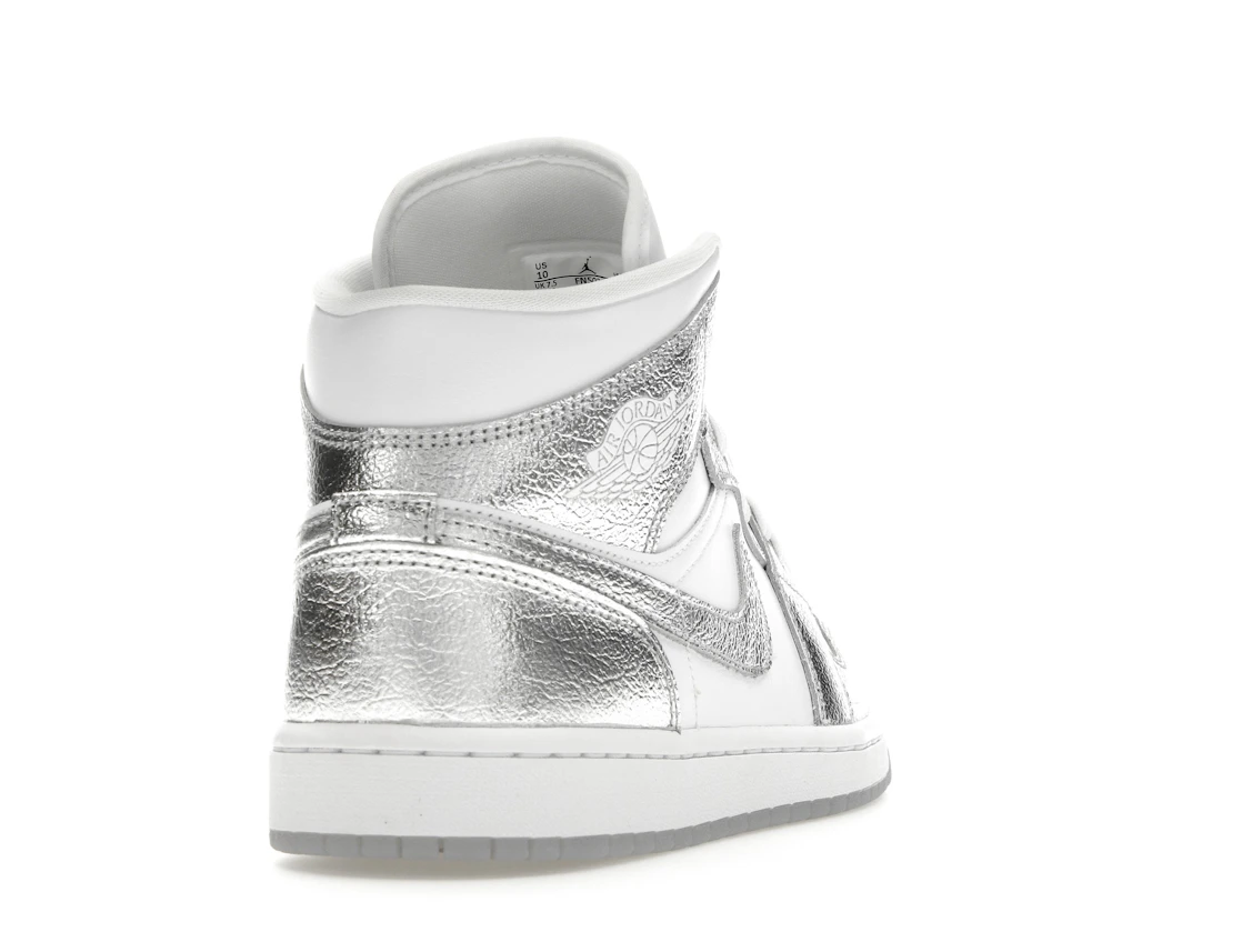 Air Jordan 1 Mid SE Metallic Silver (W)