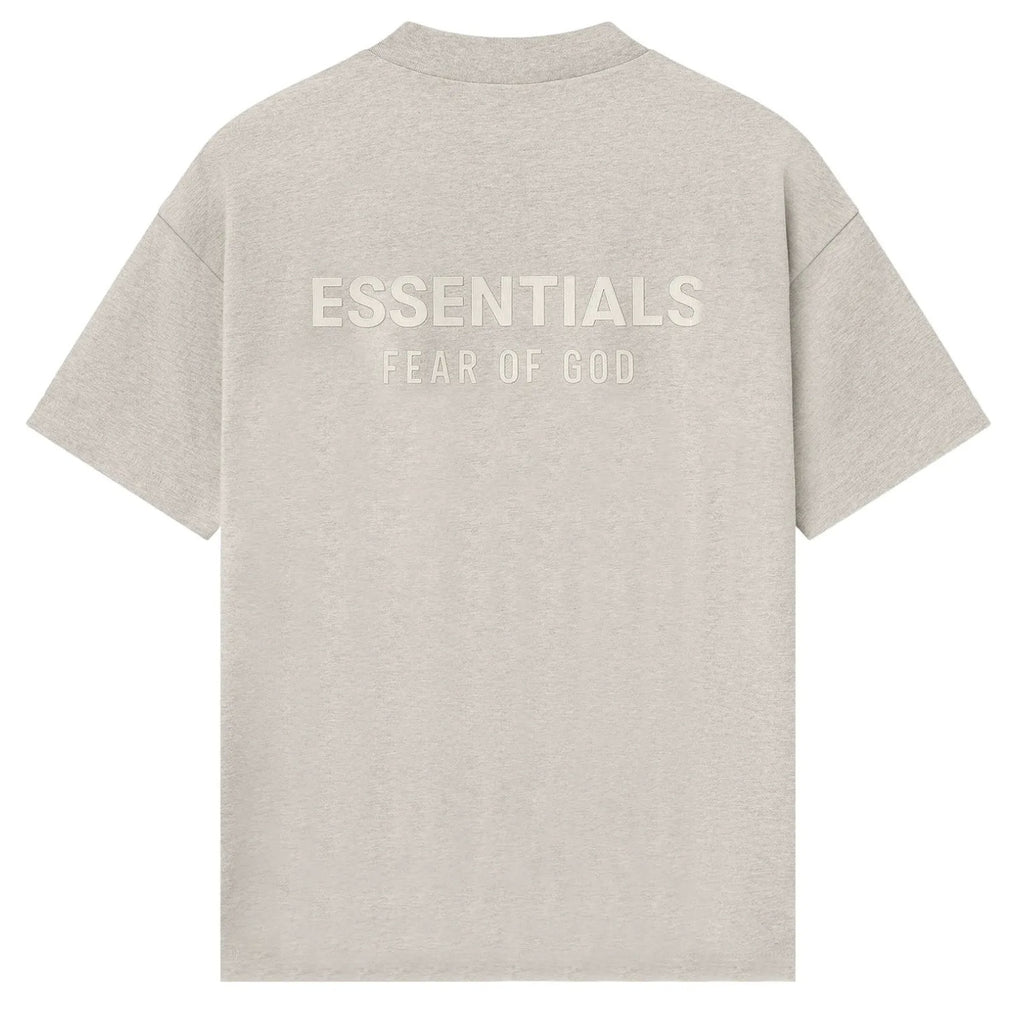 tričko Fear of God Essentials S25 T-shirt Heather Stone 125SP254192F ADONIO