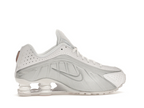 Nike Shox R4 White Metallic Silver