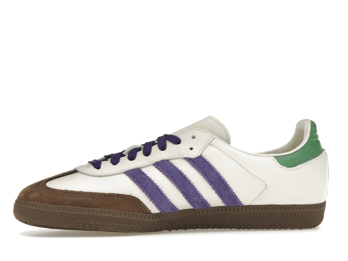 Adidas Samba OG Off White Core Purple Green Brown (W)
