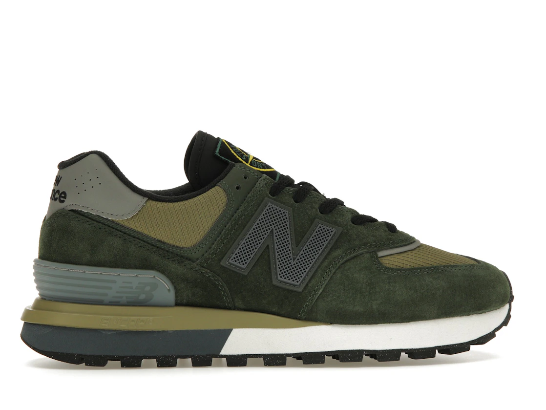 New Balance 574 Legacy Stone Island Dark Green