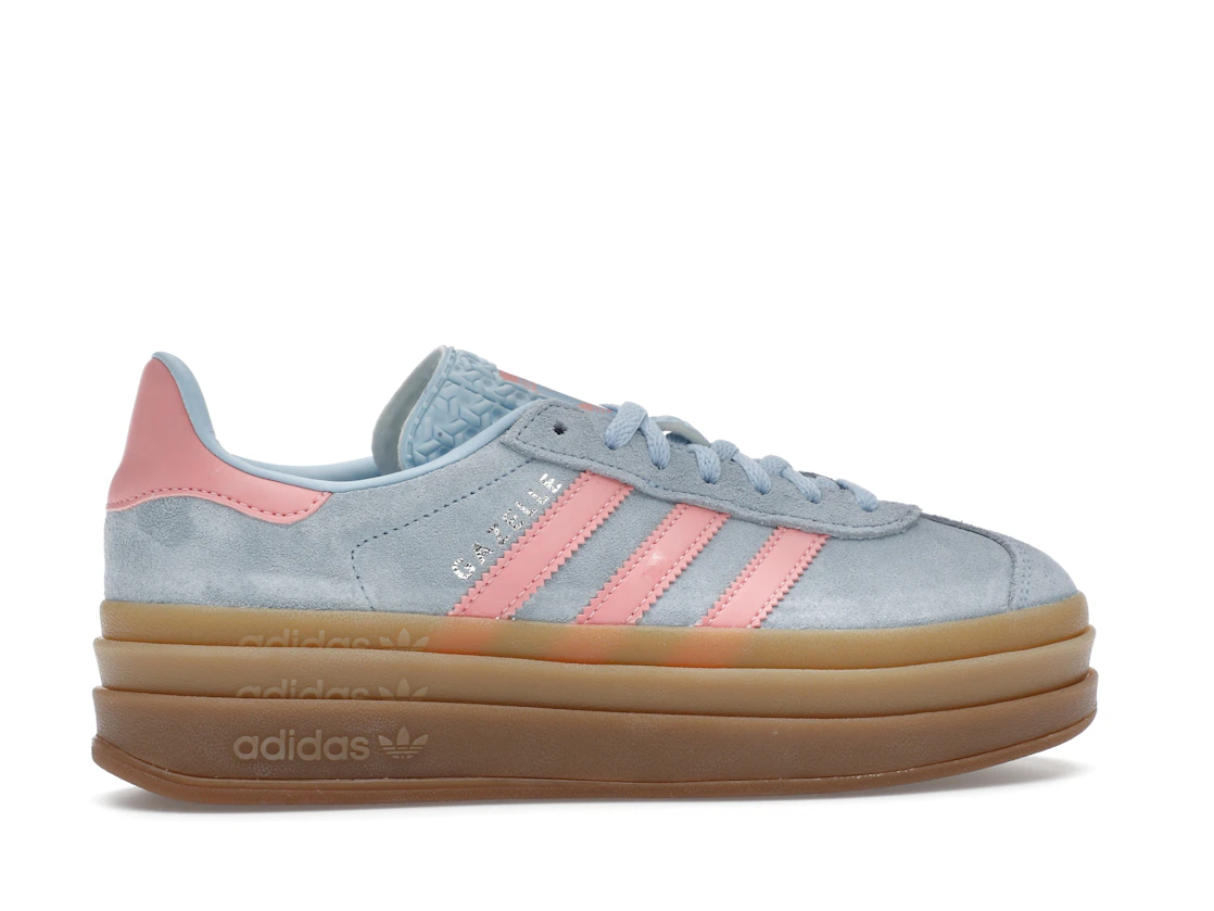 adidas Gazelle Bold Baby Blue Pink (GS)