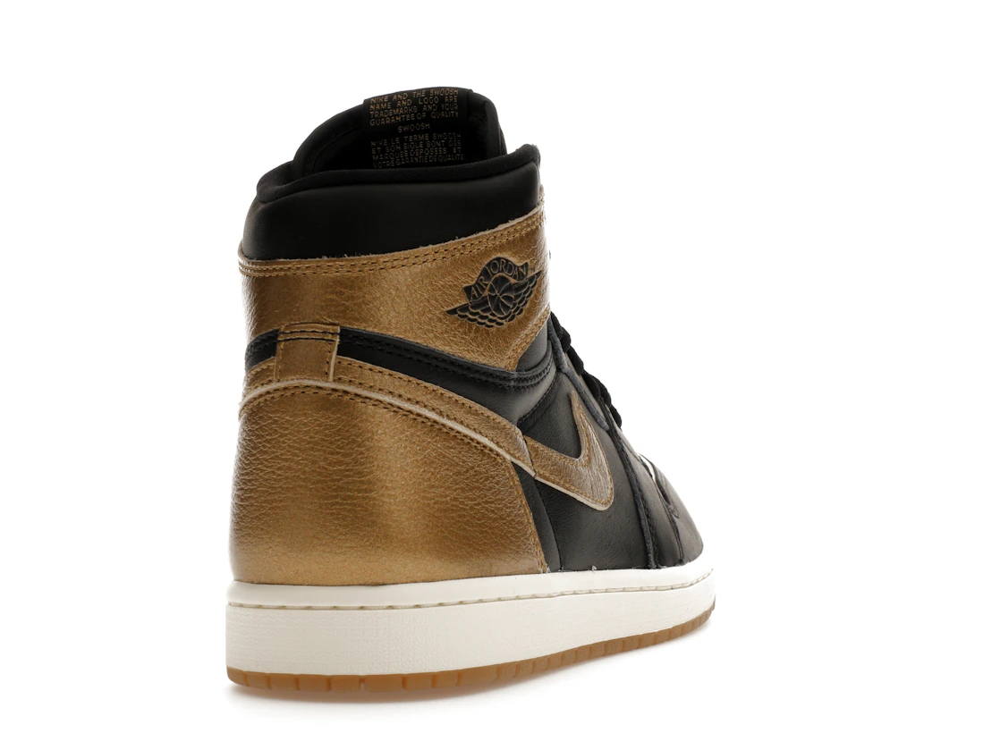 Air Jordan 1 Retro High OG Black Metallic Gold
