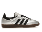 adidas Samba OG Silver Metallic Black Gum
