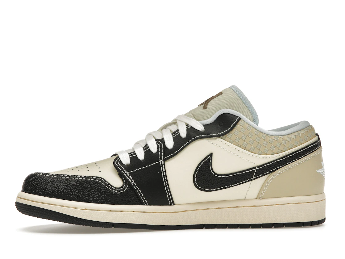 Air Jordan 1 Low SE Coconut Milk Black Muslin