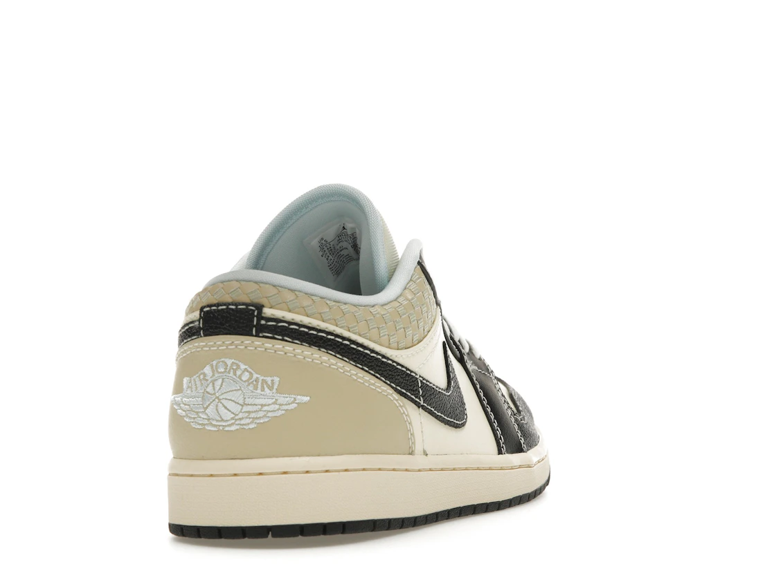 Air Jordan 1 Low SE Coconut Milk Black Muslin