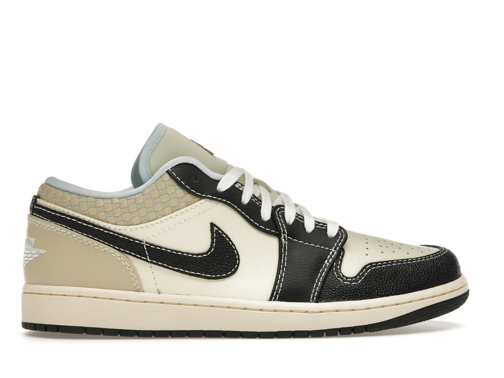 Air Jordan 1 Low SE Coconut Milk Black Muslin