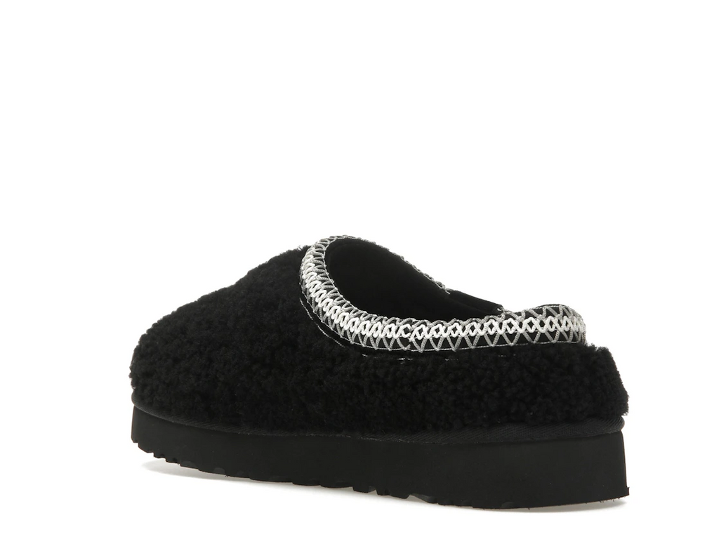 UGG Tasman Maxi Curly Slipper Black