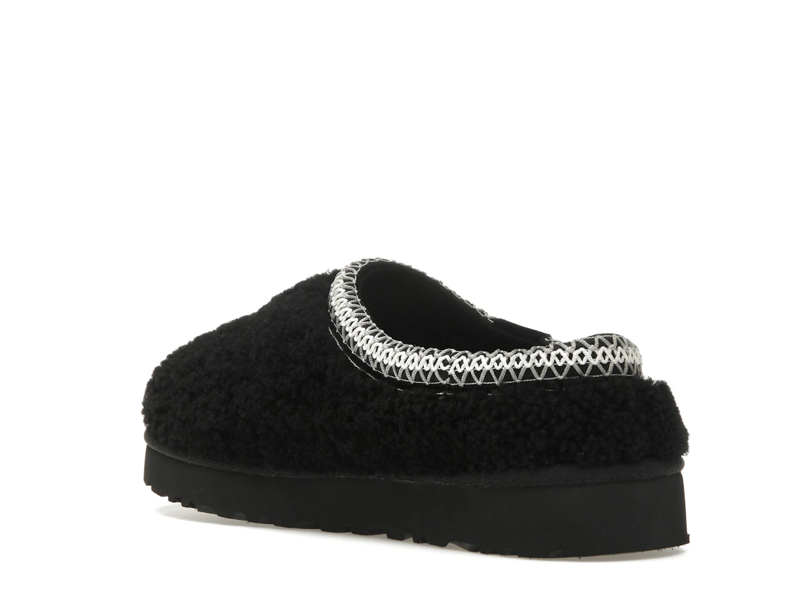 UGG Tasman Maxi Curly Slipper Black