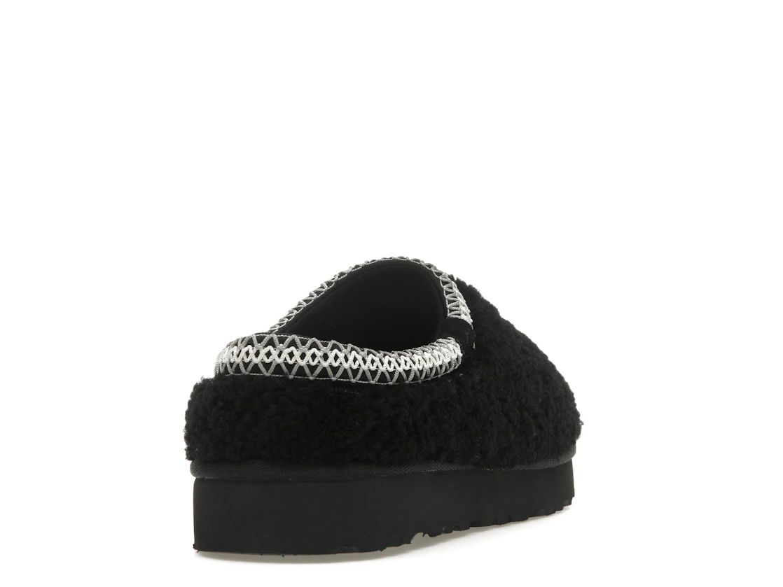 UGG Tasman Maxi Curly Slipper Black