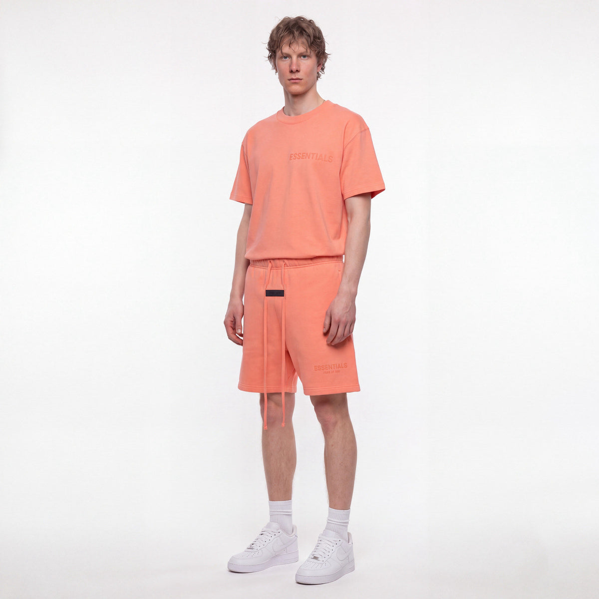 Fear of God Essentials (FW22) Coral - Letní set ADONIO