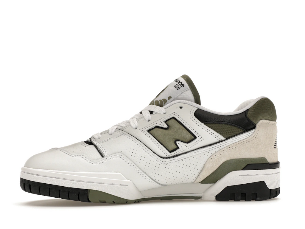 tenisky a boty New Balance 550 White Dark Olivine BB550DOB ADONIO
