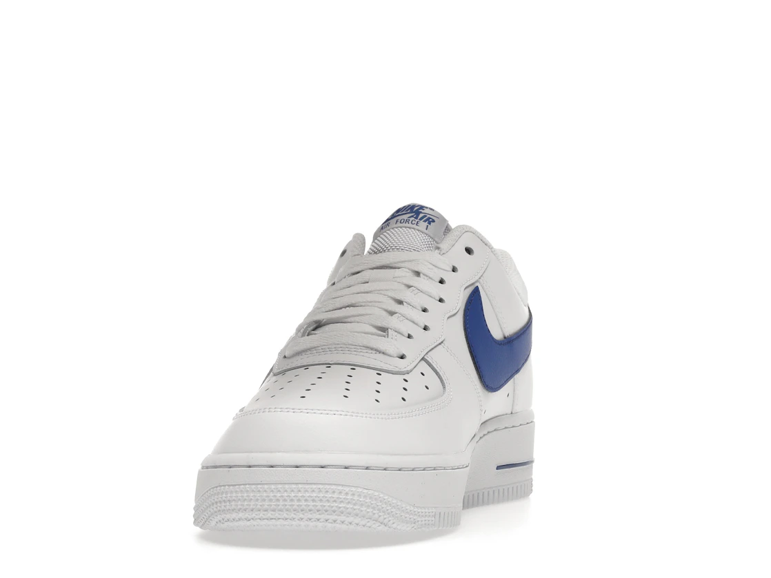 Nike Air Force 1 Low '07 FM Cut Out Swoosh White Game Royal