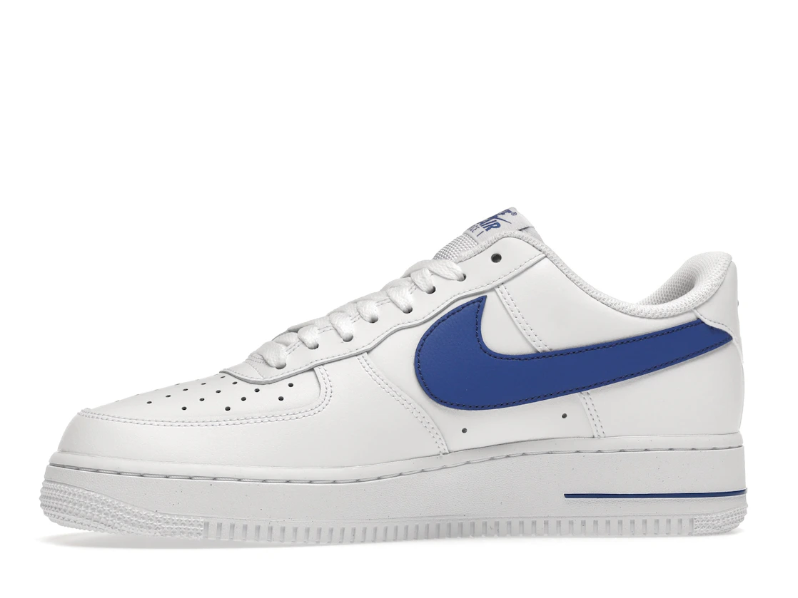 Nike Air Force 1 Low '07 FM Cut Out Swoosh White Game Royal