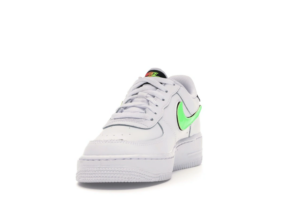 Nike Air Force 1 Low Removable Swoosh White Green Strike (GS)