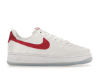 Nike Air Force 1 Low '07 Satin White Varsity Red (W)