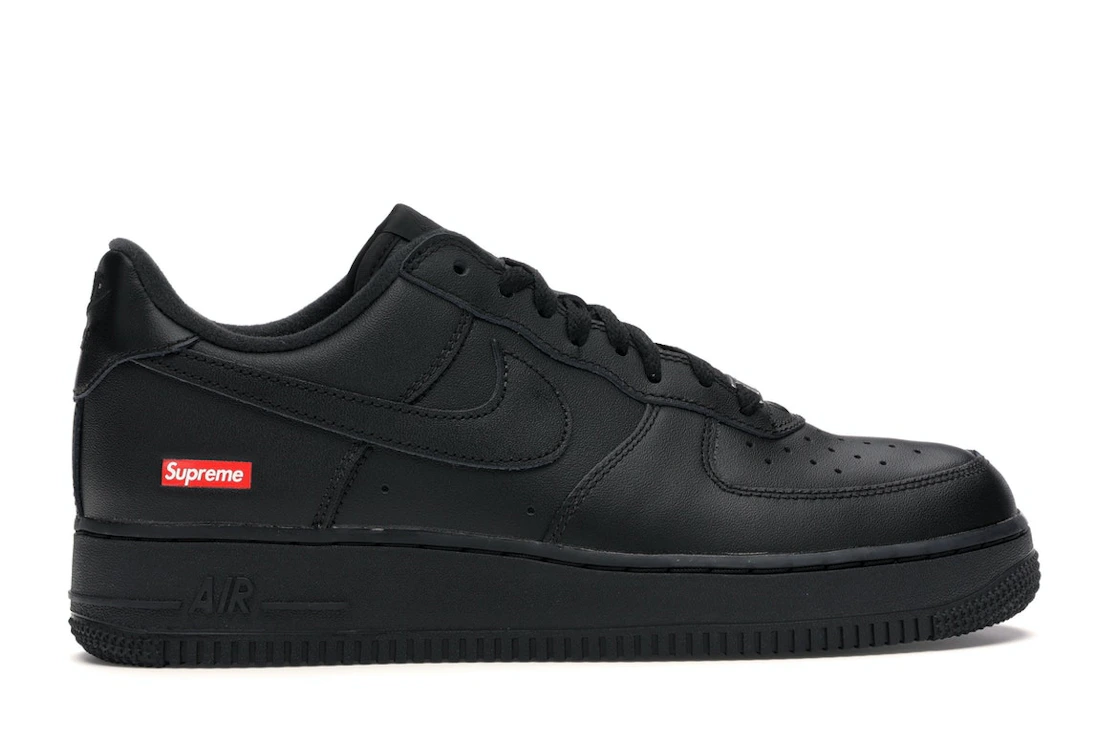 Nike Air Force 1 Supreme Black