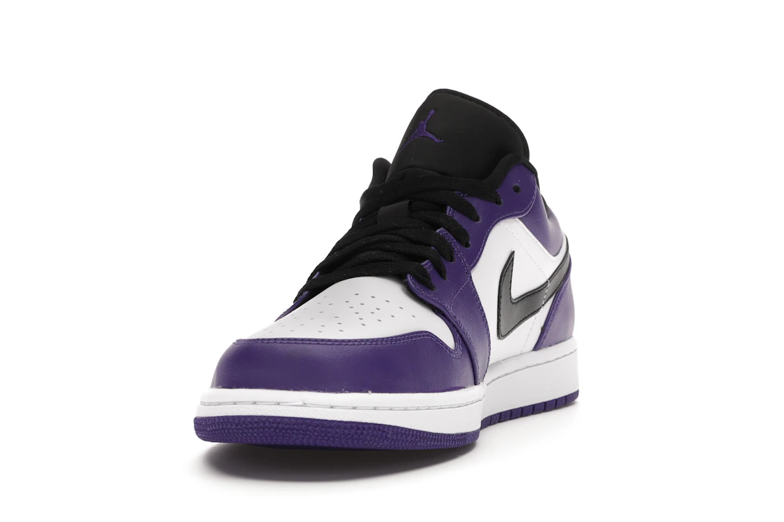 Jordan 1 Low Court Purple White