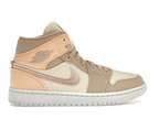 Jordan 1 Mid SE Canvas Khaki (W)