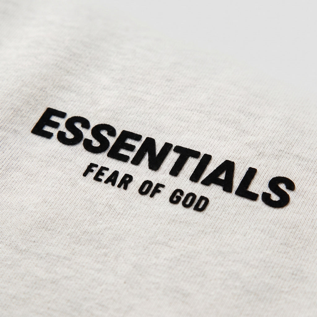 Fear of God Essentials S22 Hoodie Light Oatmeal 192SU224417F ADONIO