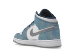 Air Jordan 1 Mid SE French Blue Light Steel (GS)
