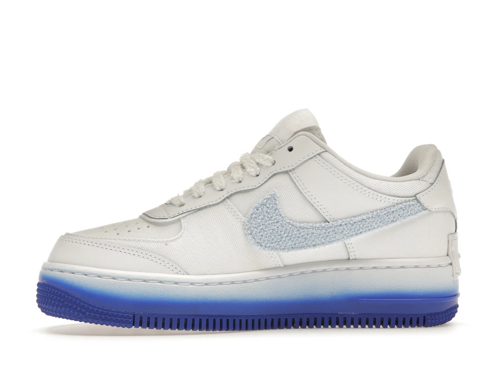 tenisky a boty Nike Air Force 1 Low Shadow Chenille Swoosh Blue Tint (W) FJ4567-100 ADONIO