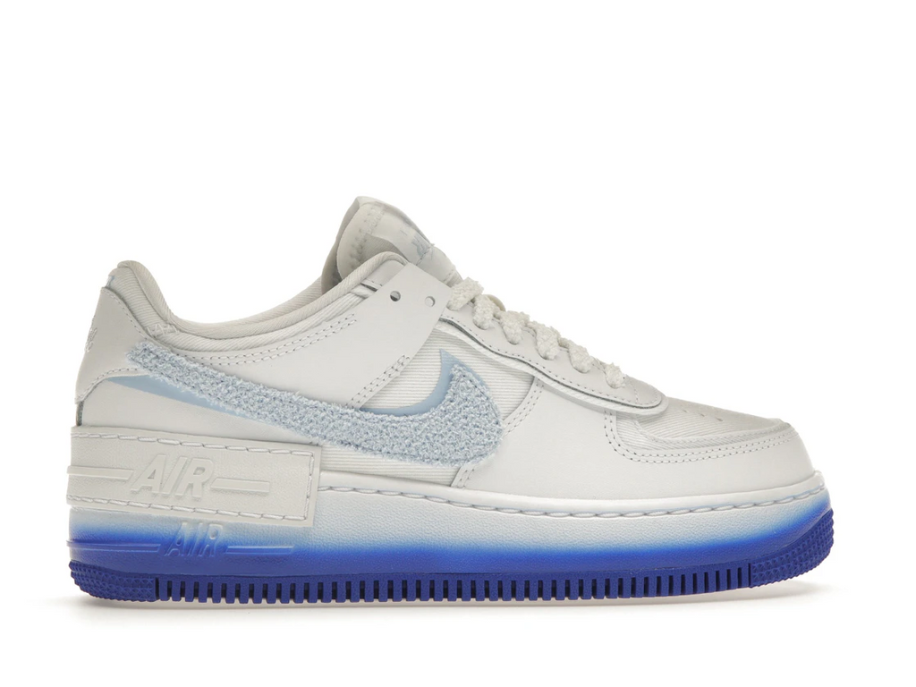 tenisky a boty Nike Air Force 1 Low Shadow Chenille Swoosh Blue Tint (W) FJ4567-100 ADONIO