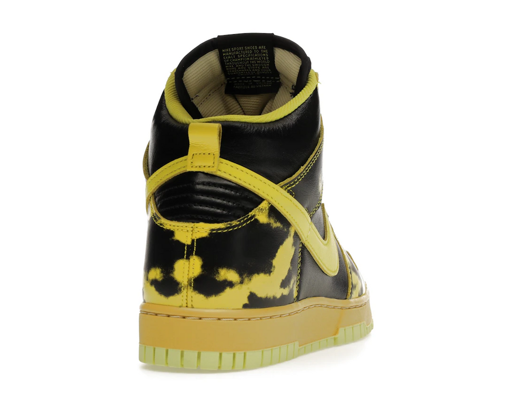 Nike Dunk High 1985 SP Yellow Acid Wash
