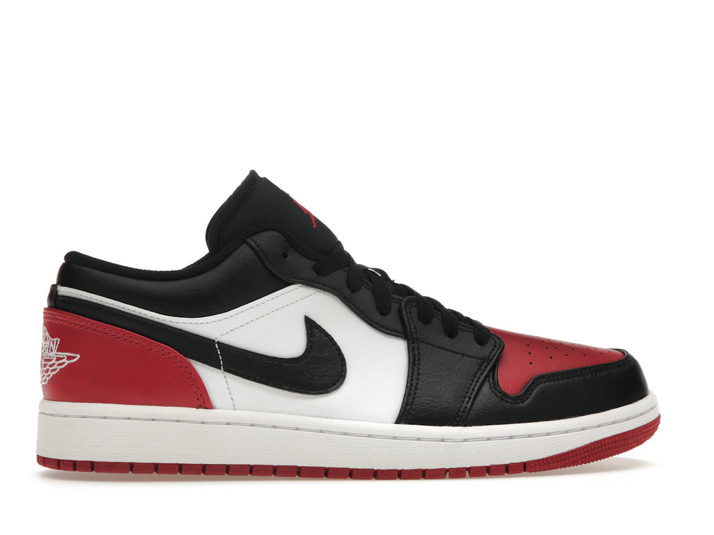 Jordan 1 Low Bred Toe 2.0