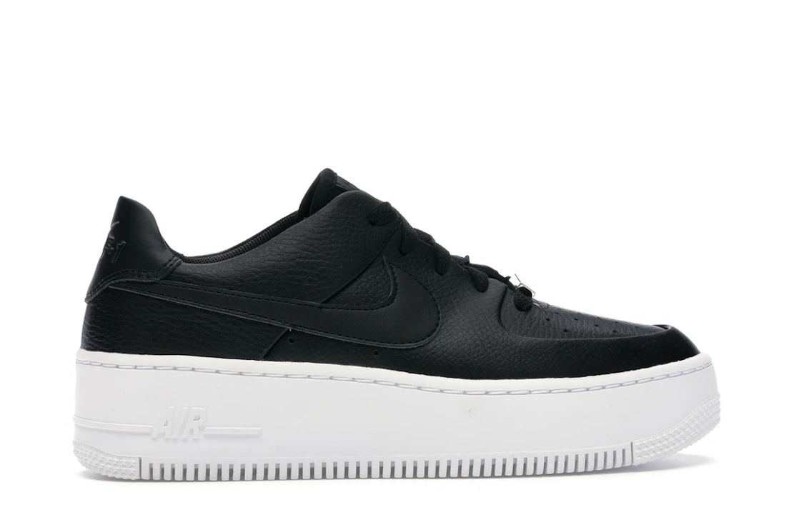 Nike Air Force 1 Sage Low Black White (W)