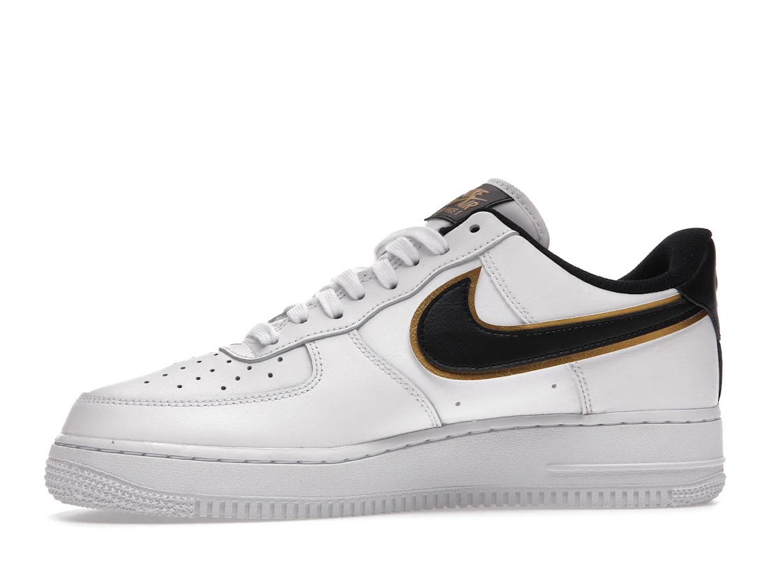 Nike Air Force 1 Low '07 LV8 Double Swoosh White Metallic Gold