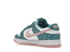 Nike Dunk Low Snakeskin Washed Teal Bleached Coral