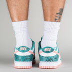Nike Dunk Low Snakeskin Washed Teal Bleached Coral