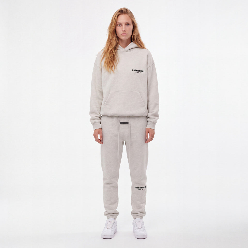 Fear of God Essentials S22 Light Oatmeal - Celý set ADONIO