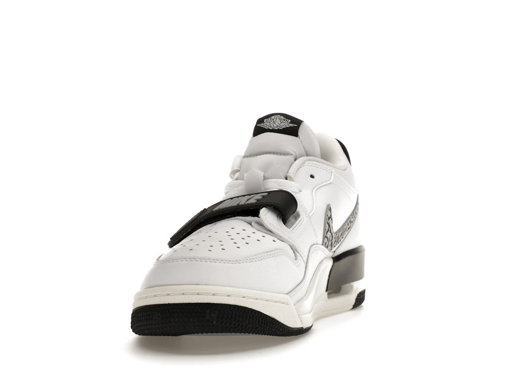 Jordan Legacy 312 Low White Black Elephant Swoosh