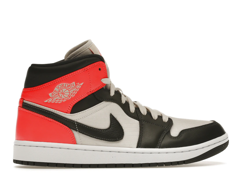 Jordan 1 Mid Newsprint Light Orewood Brown (W)