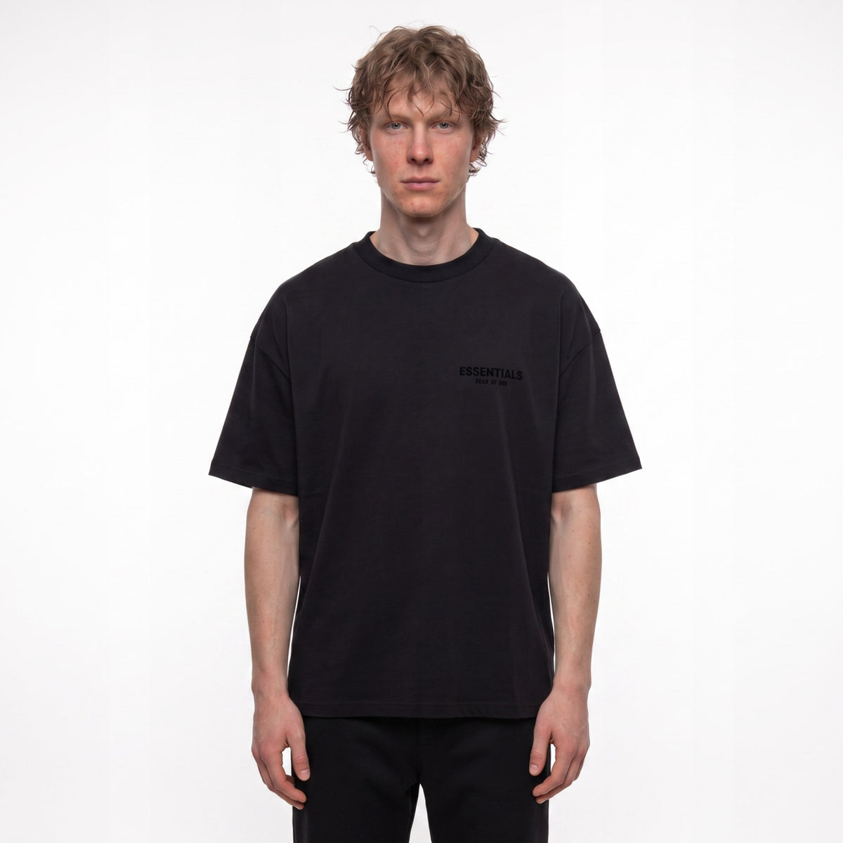 tričko Fear of God Essentials S22 T-Shirt Stretch Limo 125SU224100F ADONIO