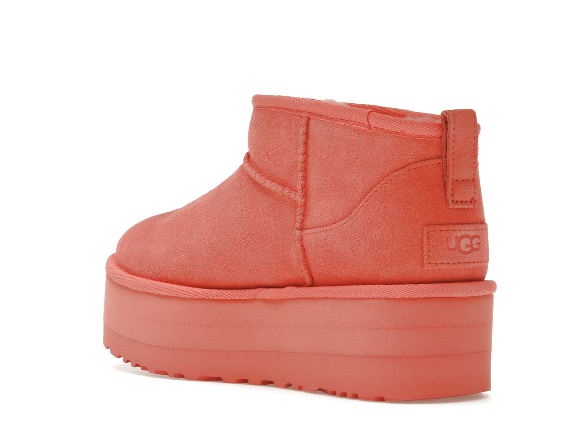 UGG Classic Ultra Mini Platform Boot Vibrant Coral (W)
