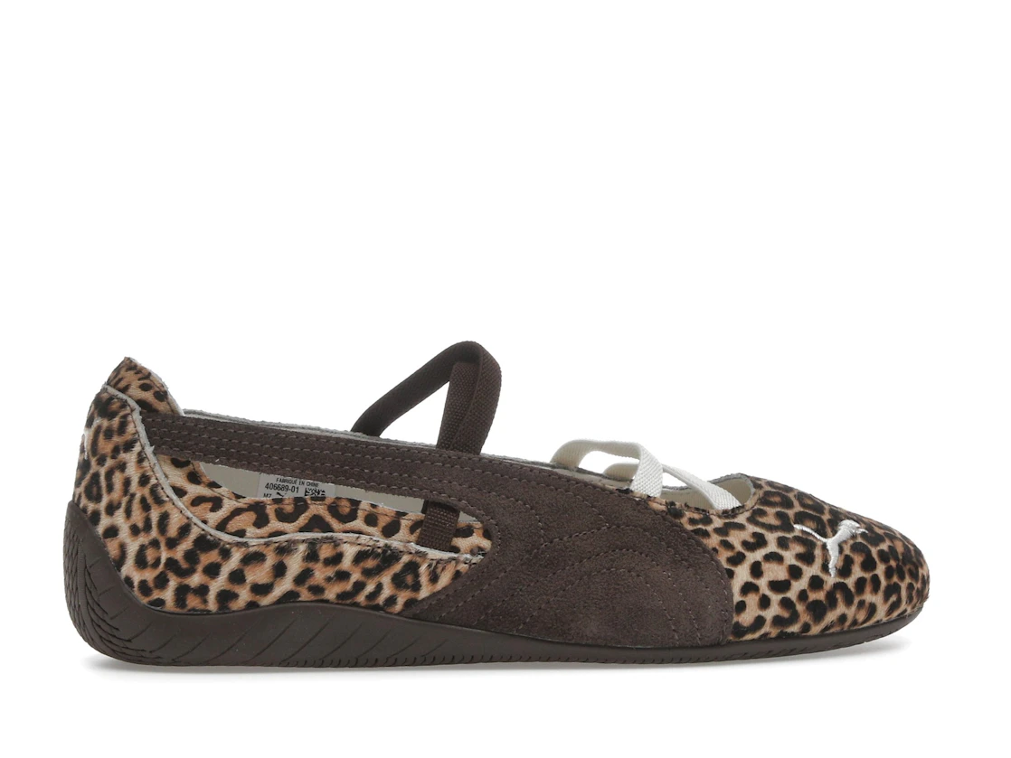 Puma Speedcat Ballet Wild Leopard Pony Hair (W)