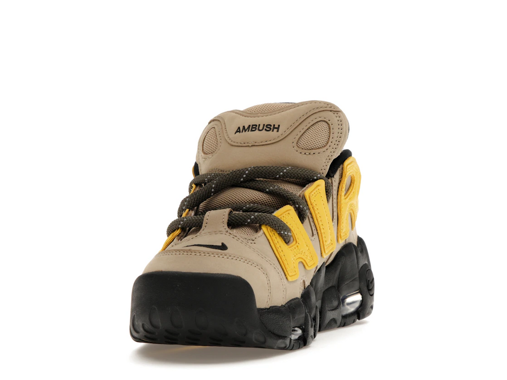 Nike Air More Uptempo Low AMBUSH Vivid Sulfur Limestone