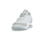 Jordan Spizike Low White Metallic Silver Barely Blue Neutral Grey