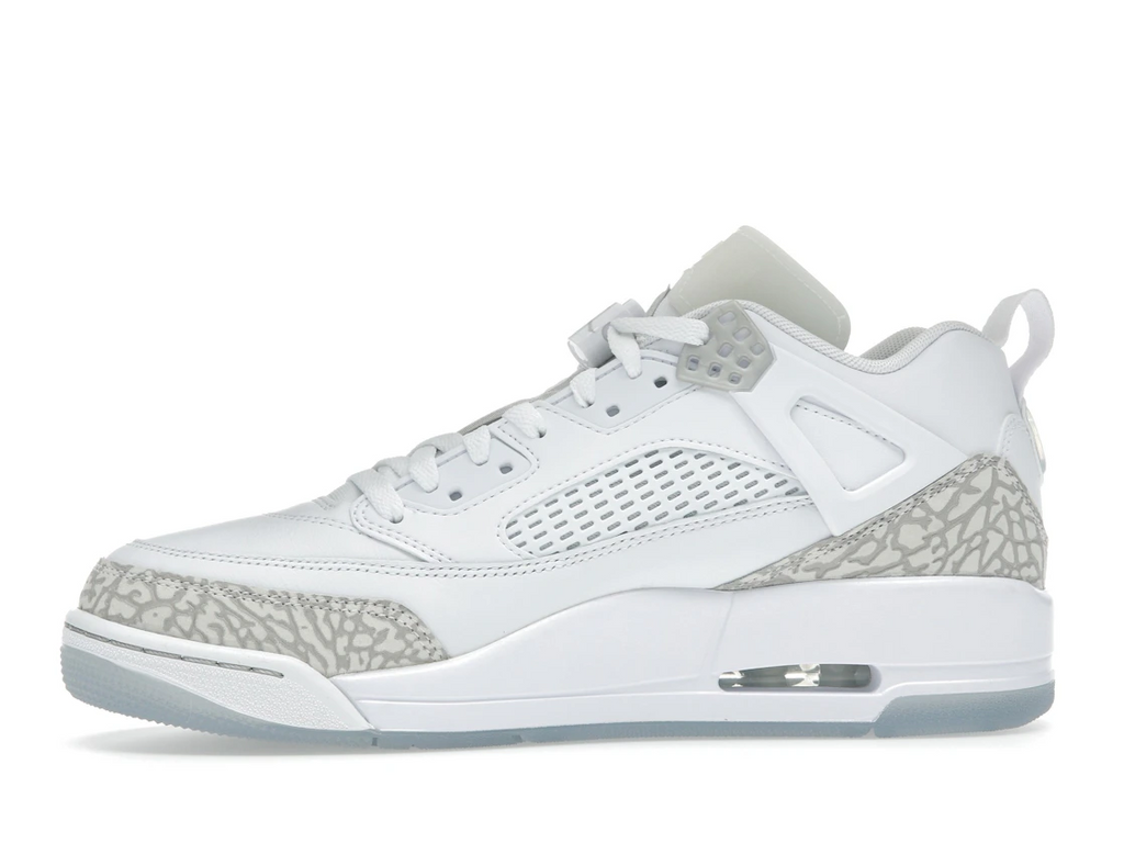 Jordan Spizike Low White Metallic Silver Barely Blue Neutral Grey