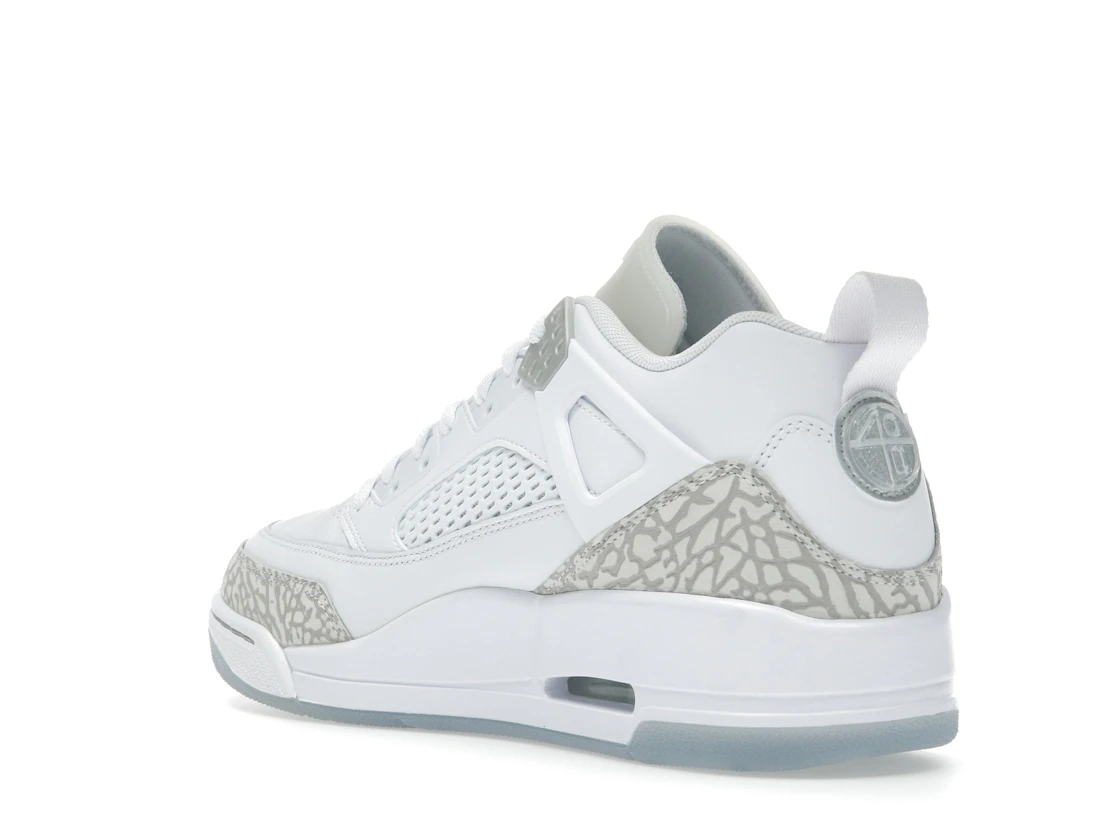 Jordan Spizike Low White Metallic Silver Barely Blue Neutral Grey