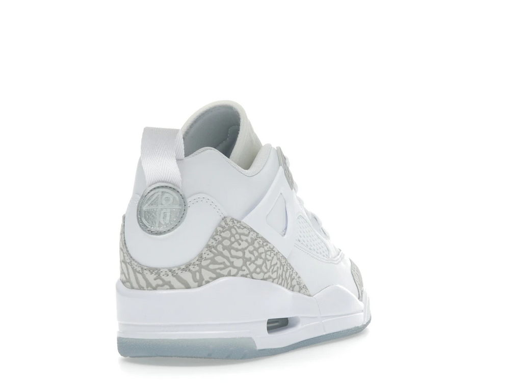Jordan Spizike Low White Metallic Silver Barely Blue Neutral Grey