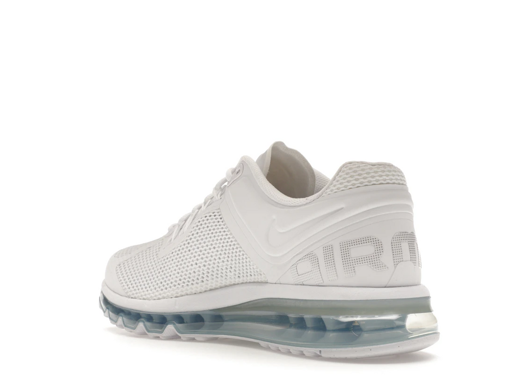 Nike Air Max 2013 White Metallic Slver