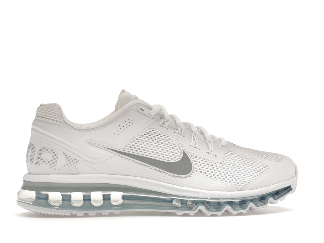 Nike Air Max 2013 White Metallic Slver