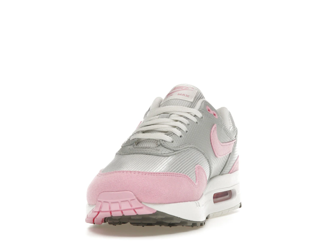 Nike Air Max 1 '87 Metallic Platinum Pink Rise (W)